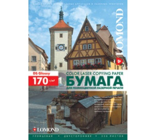 Фотобумага LOMOND Двухсторонняя Глянцевая, для лазерной печати, 170 г/м2, A3/250л. Фотобумага LOMOND Двухсторонняя Глянцевая, для лазерной печати, 170 г/м2, A3/250л.