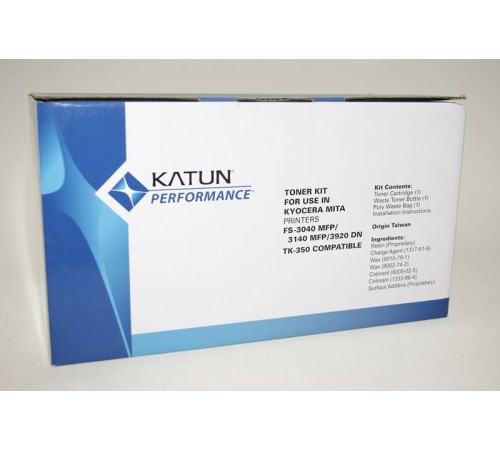 Тонер-картридж для Kyocera FS-3920DN/3040/3140MFP/3040MFP+/3140MFP+/3540MFP/3640MFP TK-350 15K  Katun