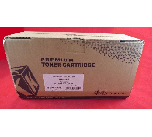Тонер-картридж для Kyocera FS-C5400DN/P7035CDN TK-570K black 16K ELP Imaging®