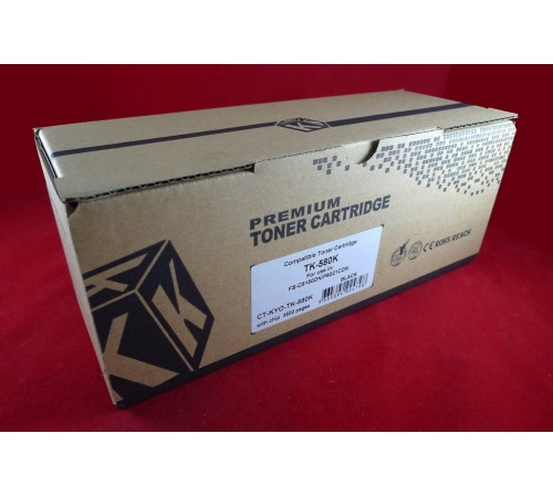 Тонер-картридж для Kyocera FS-C5150DN/P6021CDN TK-580K black 3.5K ELP Imaging®