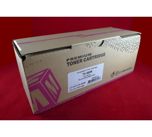 Тонер-картридж для Kyocera FS-C5150DN/P6021CDN TK-580M magenta 2.8K ELP Imaging®