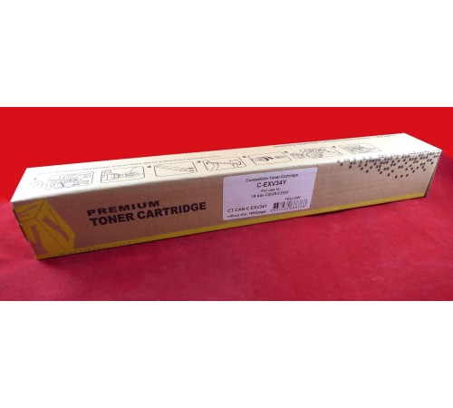 Тонер-картридж Canon iR Adv C2020/C2030 C-EXV34/GPR-36/NPG-52 yellow (туба 260г) ELP Imaging®