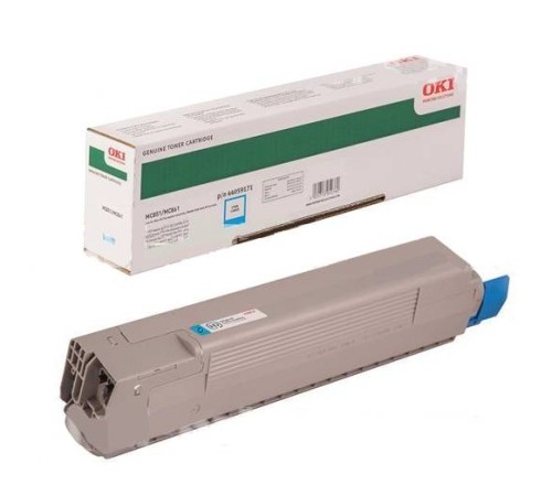 Тонер-картридж Oki MC851/861 7.3K (cyan) Тонер-картридж Oki MC851/861 7.3K (cyan)