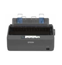 Принтер матричный Epson LX-350, A4, 9 игол, 80 колонок, 347 зн/сек, USB, LPT, COM (C11CC24031/C11CC24032)