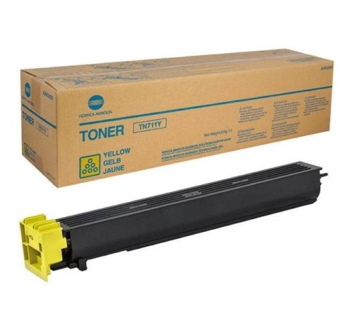 Тонер Konica-Minolta bizhub C654/754/Pro C754 желтый TN-711Y A3VU250 Тонер Konica-Minolta bizhub C654/754/Pro C754 желтый TN-711Y A3VU250