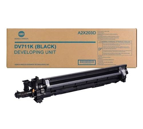 Блок проявки Konica-Minolta bizhub C654/C754/Pro C754 черный DV-711K A2X203D
