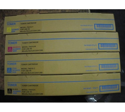 Тонер Konica-Minolta bizhub C220/280/360 TN-216M/TN-319M magenta 26K ELP Imaging®