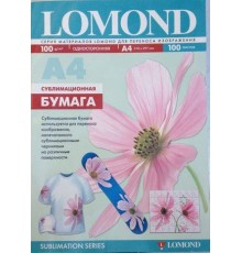 Lomond 0809413 бумага сублимационная, для струйной печати, А4, 100 Г/М2, 100 л