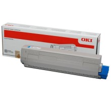 Тонер-картридж Oki C822 7.3К (cyan)
