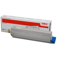 Тонер-картридж Oki C822 7.3К (cyan)