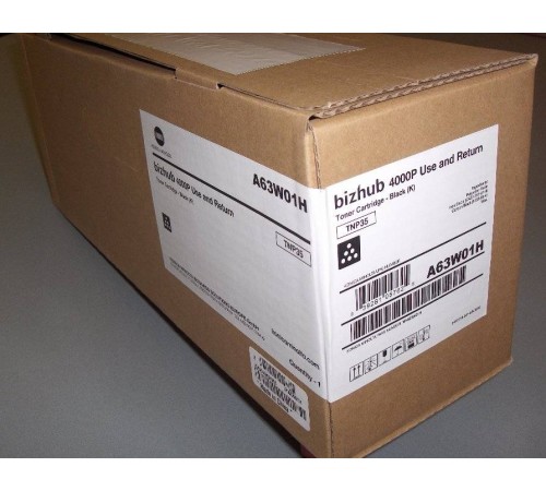 Тонер-картридж Konica-Minolta bizhub 4000P TNP-35 20k возвратный A63W01H Тонер-картридж Konica-Minolta bizhub 4000P TNP-35 20k возвратный A63W01H