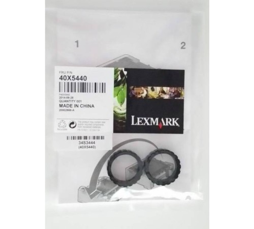 Набор резинок для роликов захвата Lexmark E260/E460/X264/X36x/X46x, 2шт  (40X5440)