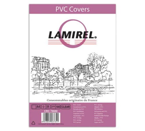 Lamirel Обложки Transparent LA-78680(01) (A4, PVC, прозрачные, 150мкм, 100шт.) Lamirel Обложки Transparent LA-78680(01) (A4, PVC, прозрачные, 150мкм, 100шт.)