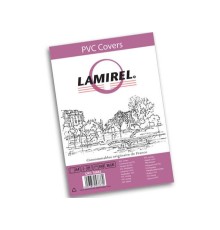 Обложки Lamirel Transparent A4, PVC, синие, 200мкм, 100шт