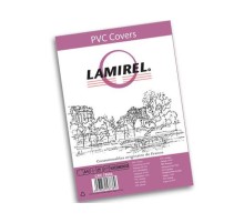 Обложки Lamirel Transparent A4, PVC, дымчатые, 200мкм, 100шт