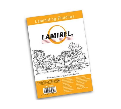 Lamirel Пленка для ламинирования CRC-7865901 (А3, 125мкм, 100 шт.) Lamirel Пленка для ламинирования CRC-7865901 (А3, 125мкм, 100 шт.)