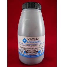 Тонер SAMSUNG CLP 320/325/360/365, CLX 3170/3305, Xerox 6110 Black, химический (фл. 90г) Katun фас.Россия