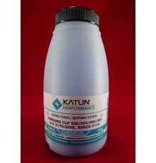 Тонер SAMSUNG CLP 320/325/360/365, CLX 3170/3305, Xerox 6110 Cyan, химический (фл. 45г) Katun фас.Россия