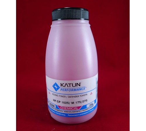 Тонер для картриджей CE313A Magenta, химический (фл. 25г) Katun фас.Россия