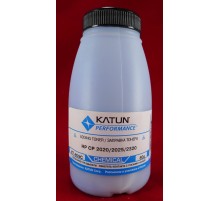 Тонер для картриджей CC531A/CE411A Cyan, химический (фл. 80г) Katun фас.Россия