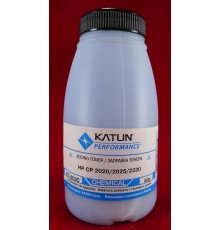 Тонер для картриджей CC531A/CE411A Cyan, химический (фл. 80г) Katun фас.Россия