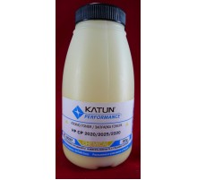 Тонер для картриджей CC532A/CE412A Yellow, химический (фл. 80г) Katun фас.Россия