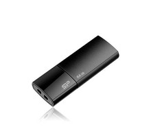 Флеш накопитель 8GB Silicon Power Ultima U05, USB 2.0, Черный