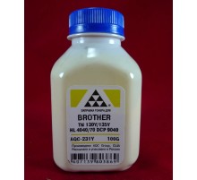 Тонер Brother TN 130Y/135Y HL 4040/50/70/DCP 9040 Yellow (фл. 100г) AQC-США фас.Россия