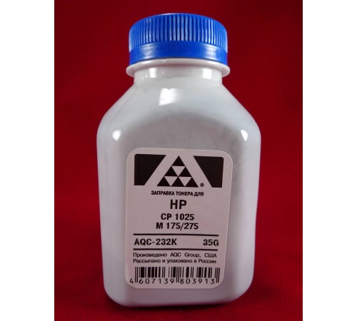 Тонер для картриджей CE310A Black (фл. 35г) AQC-США фас.Россия