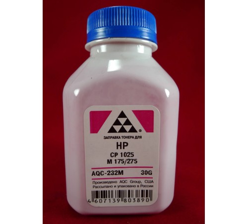 Тонер для картриджей CE313A Magenta (фл. 30г) AQC-США фас.Россия