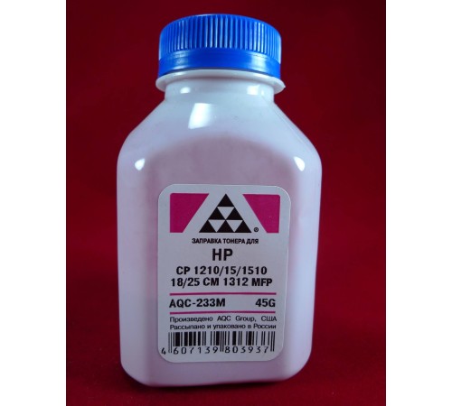 Тонер для картриджей CB543A/CE323A/CF213A Magenta (фл. 45г) AQC-США фас.Россия