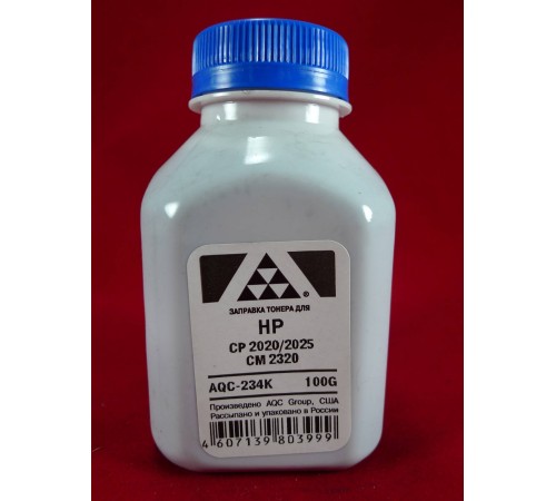 Тонер для картриджей CC530A/CE410A Black (фл. 100г) AQC-США фас.Россия