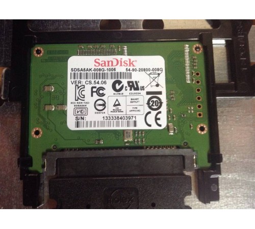 Жесткий диск 8Gb SSD HP LJ M601/M602/M603 (CE988-67907/CE988-67917) OEM