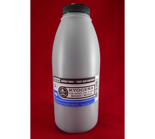 Тонер для Kyocera TK-1140/TK-3160, FS-1035/1135MFP, M2035/M2535, P3045dn (фл. 300г) B&W Premium Tomoegawa фас.Россия