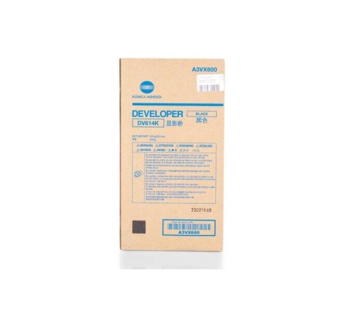 Девелопер Konica-Minolta bizhub PRESS C1060/C1060L/C1070/C1070P/C71hc черный DV-614K A3VX600