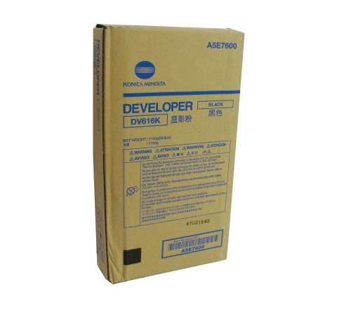 Девелопер Konica-Minolta bizhub PRESS C1085/C1100 черный DV-616K A5E7600