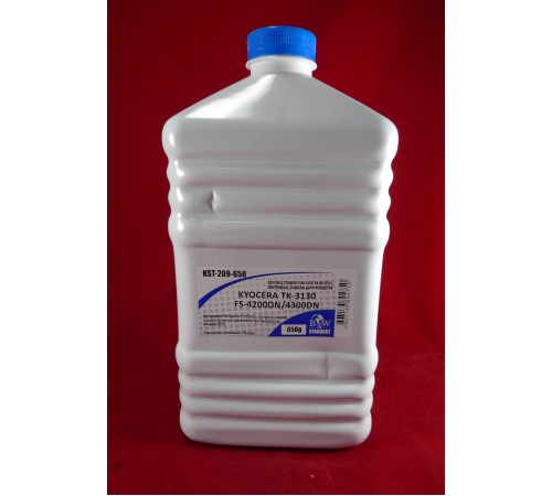 Тонер для Kyocera TK-3130, FS-4200DN/4300DN, M3550idn/M3560idn (кан. 650г) B&W Standart фас.Россия