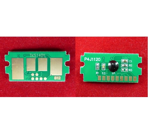 Чип для Kyocera Ecosys P6130cdn/M6030cdn/M6530cdn (TK-5140Y) Yellow, 5K ELP Imaging®