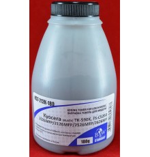 Тонер для Kyocera TK-590K, FS-C5250/2026MFP/2126MFP/2526MFP Black (фл. 180г) 7K B&W Standart Tomoegawa фас.Россия