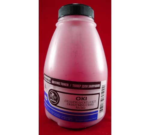 Тонер OKI C610/C810/C821/C822/C830/C5850/C5950/MC560 Magenta (фл. 135г) B&W Premium Tomoegawa фас.Россия
