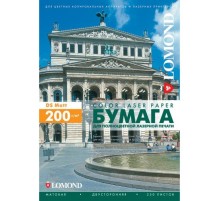 Фотобумага LOMOND Двухсторонняя Матовая, для лазерной печати, 250 г/м2, A4/150л.