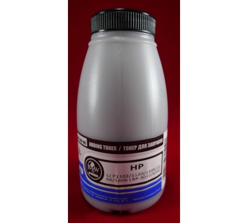 Тонер для картриджей CB436A/CE278A/CE285A/CF283A/CF283X, CRG-713/726/728/737 (фл. 100г) B&W Premium фас.Россия