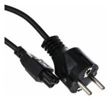 Кабель питания для ноутбуков 1.8m, 3-pin, с заземлением, 220V (Европейский стандарт)