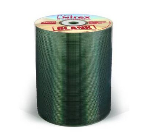Диск CD-R Mirex 700 Mb, 48х, Shrink (100), Blank (100/500)