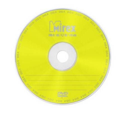 Диск DVD-R Mirex 4.7 Gb, 16x, Slim Case (1), (1/200)