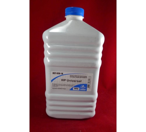 Тонер для картриджей Universal Q2612A/X,C7115A/X,Q5949A/X,Q7553A/X,CE505A/X,CF280A/X  (фл. 1кг) B&W Standart фас.Россия