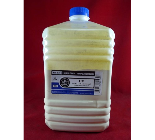 Тонер для картриджей Universal Yellow химический Q6002A//CB542A/CE312A/CC532A/CE322A (кан. 1кг) B&W Premium фас.Россия