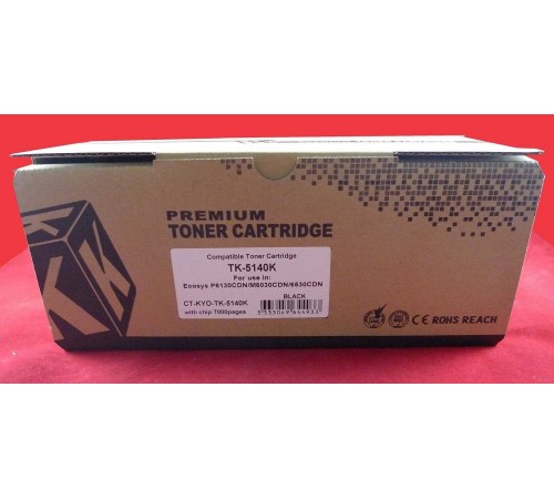 Тонер-картридж для Kyocera Ecosys P6130cdn/M6030cdn/6530cdn TK-5140K black 7K  ELP Imaging®