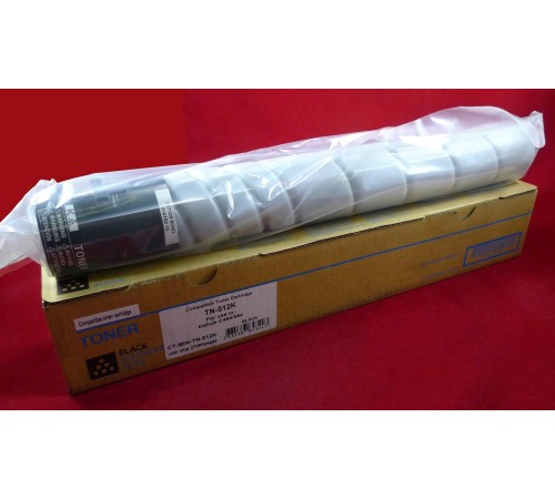 Тонер Konica-Minolta bizhub C454/554 TN-512K black (туба 520г) ELP Imaging®