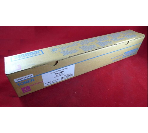 Тонер Konica-Minolta bizhub C454/554 TN-512M magenta (туба 510г) ELP Imaging®